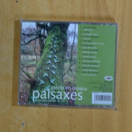 VARIOS - PAISAXES GALICIA EN MUSICAC - CD