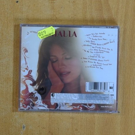 THALIA - EL SEXTO SENTIDO - CD