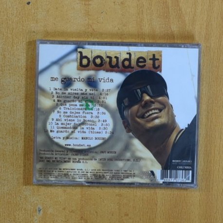 BOUDET - ME GUARDO MI VIDA - CD