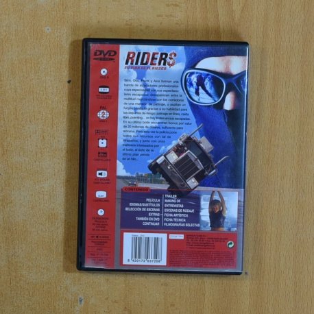 RIDERS SU VIDA ES EL RIESGO - DVD