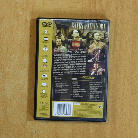 GANGS OF NEW YORK - DVD
