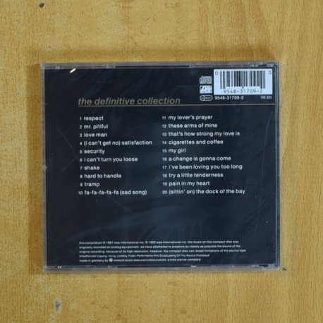 OTIS REDDING - THE DOCK OF THE BAY - CD