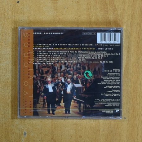 RACHMANINOFF - VOLODOS LEVINE - CD