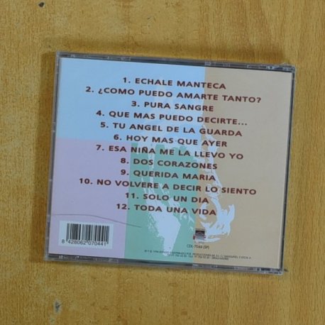 PURA SANGRE - ECHALE MANTECA - CD