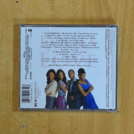 VARIOS - WHY DO FOOLS FALLIN IN LOVE - CD