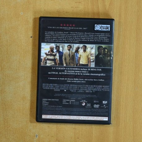 AMERICAN GANGSTER - DVD