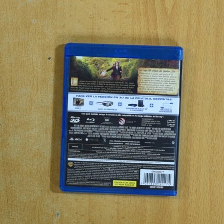 EL HOBBIT UN VIAJE INESPERADO 3D - BLURAY