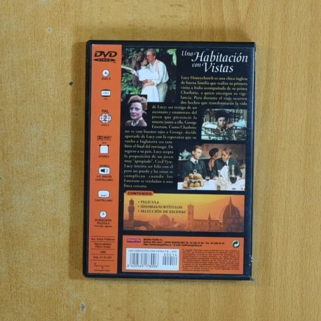 UNA HABITACION CON VISTAS - DVD