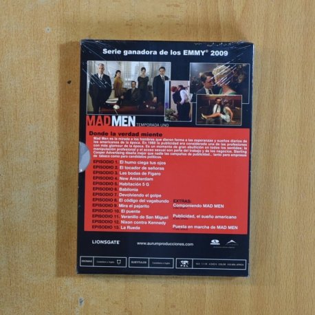 MAD MEN - PRIMERA TEMPORADA - DVD