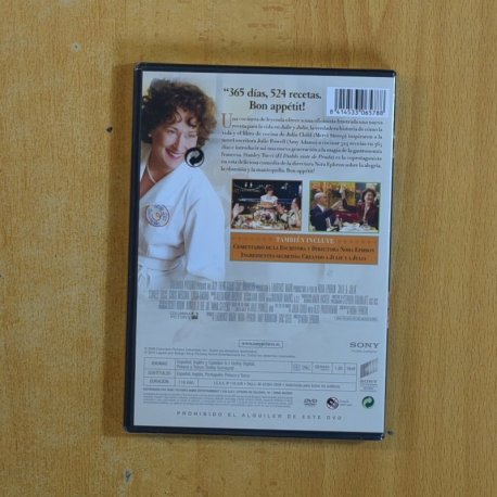 JULIE Y JULIA - DVD