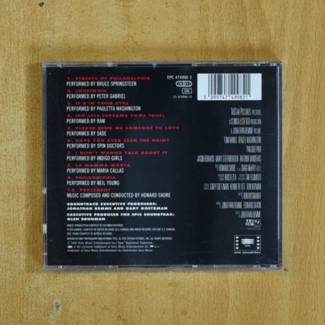 VARIOS - PHILADELPHIA - CD