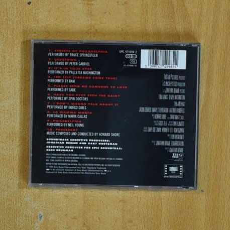 VARIOS - PHILADELPHIA - CD