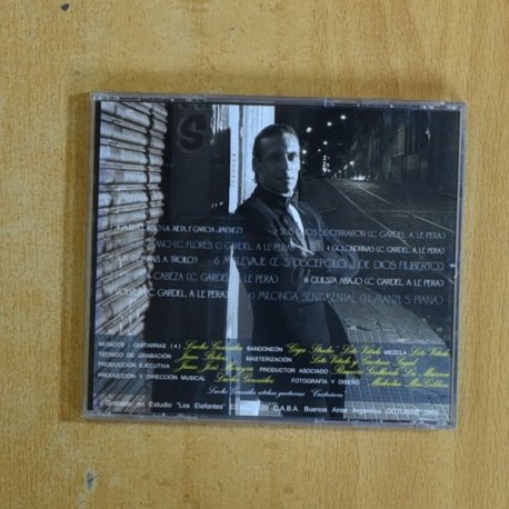 SANTIAGO BURASTERO - EL TANGO ESPERA - CD