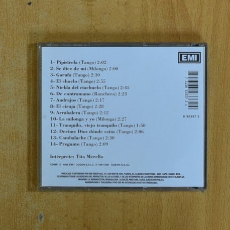 FITA MERELLO - TITA DE BUENOS AIRES - CD