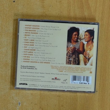 VARIOS - WAITING TO EXHALE - CD