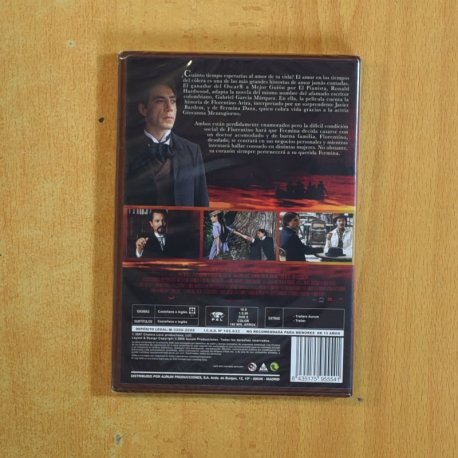 EL AMOR EN LOS TIEMPOS DEL COLERA - DVD