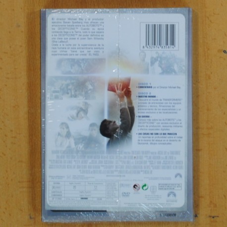 TRANSFORMERS - EDICION ESPECIAL - 2 DVD