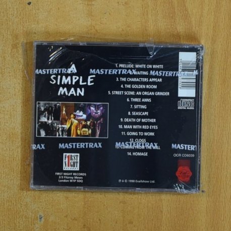CARL DAVID - A SIMPLE MAN - CD