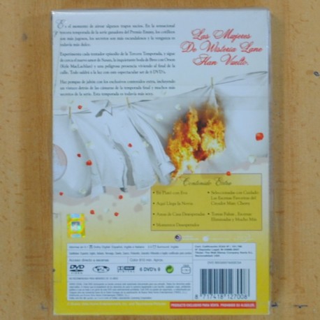 MUJERES DESESPERADAS - TERCERA TEMPORADA - DVD