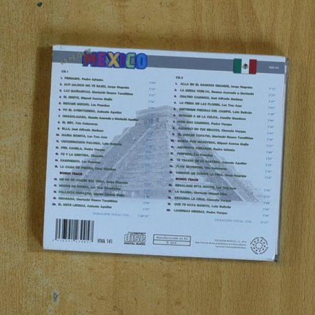 VARIOS - LO MEJOR DE MEXICO - CD
