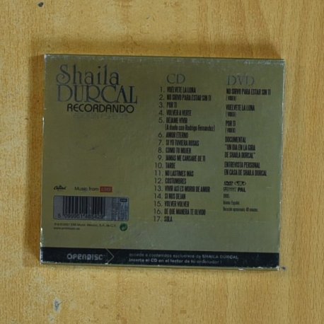 SHAILA DURCAL - RECORDANDO - CD