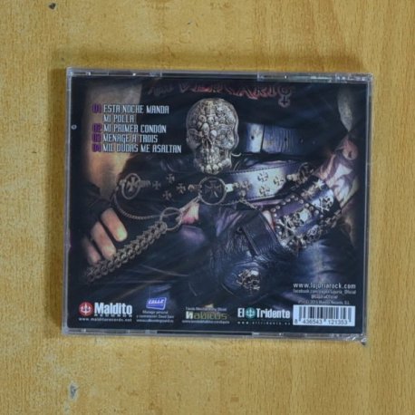 LUJURIA - ESTA NOCHE MANDA MI POLLA - CD