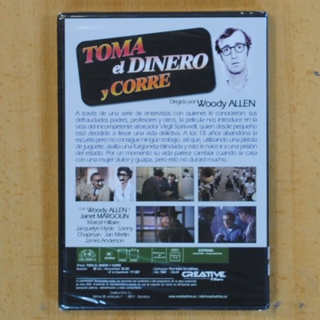 TOMA EL DINERO Y CORRE - DVD