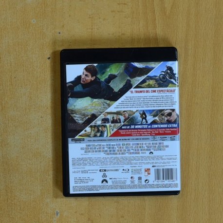 MISION IMPOSIBLE SENTENCIA MORTAL 4K - BLURAY