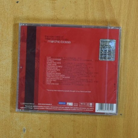MARCHIO BOSSA - THE VERY BEST OF ITALIAN LOUNGE MUSIC - CD