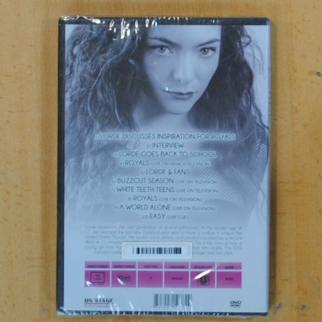 LORDE - THE ROYAL VOICE - DVD