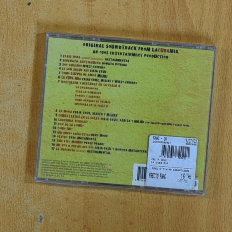 CELIA CRUZ / MILIKI - LA CUBA MIA - CD