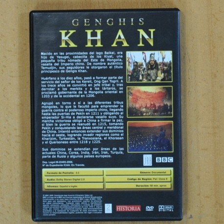 GENGHIS KHAN - DVD