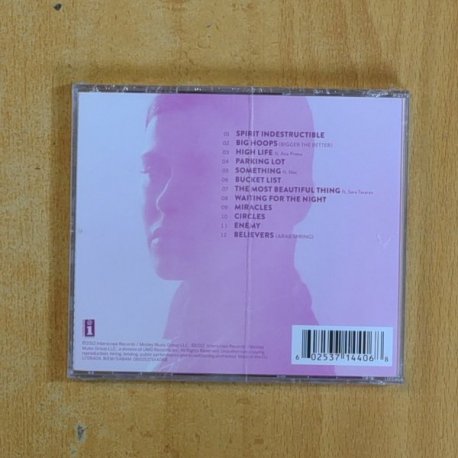 NELLY FURTADO - THE SPIRIT INDESTRUCTIBLE - CD
