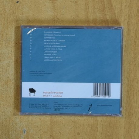 PEQUEÑO PECKER - DIEZ Y 1 GALAXIA - CD