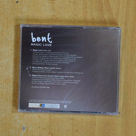 BENT - MAGIC LOVE - CD