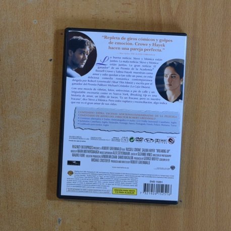 BREAKING UP - DVD