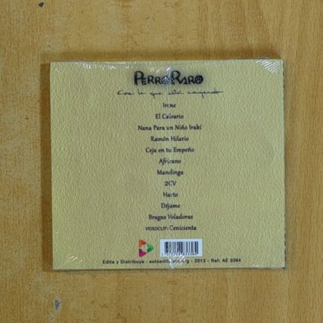 PERRO RARO - CON LA QUE ESTA CAYENDO - CD