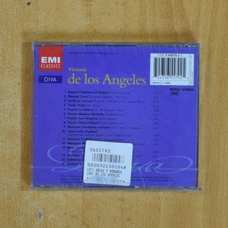 VARIOS - DIVA VICTORIA DE LOS ANGELES - CD