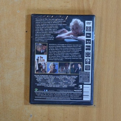 MI SEMANA CON MARILYN - DVD