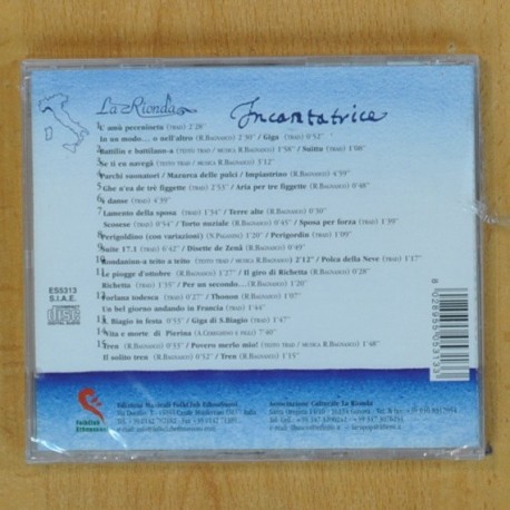 LA RIONDA - INCANTATRICE - CD
