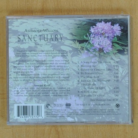 SANCTUARY - A MANTLE OF GREEN - CD