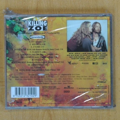 TOMANDANDY - KILLING ZOE - CD