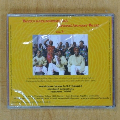 ENEROLISA Y EL GRUPO DE SALVE DE MATA LOS INDIOS - MUSICA RAIZ - CD