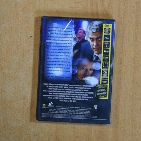 MICHAEL CLAYTON - DVD