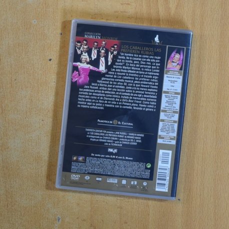 LOS CABALLEROS LAS PREFIEREN RUBIAS - DVD