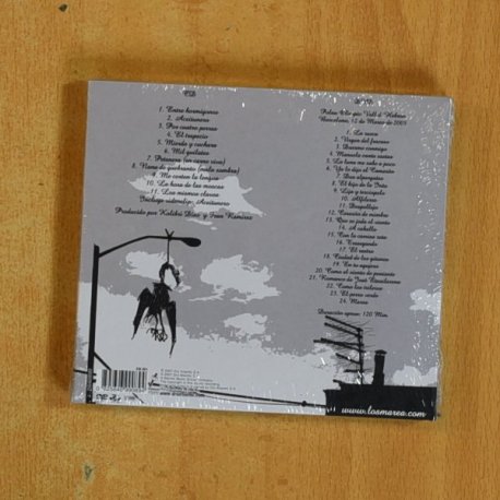 MAREA - LAS ACERAS ESTAN LLENAS DE PIOJOS - CD