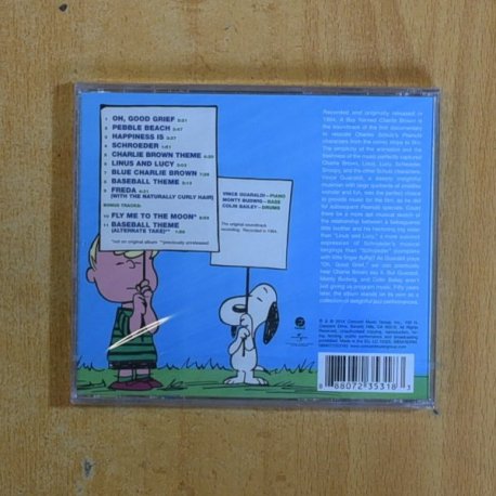 VINCE GUARALFI TRIO - A BOY NAMED CHARLIE BROWN - CD