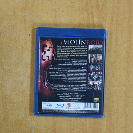 EL VIOLIN ROJO - BLURAY