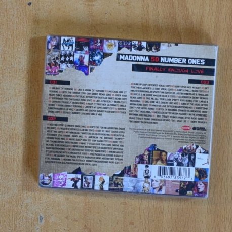 MADONNA - FINALLY ENDUGH LOVE - CD