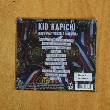 KID KAPICHI - HERES WHAT YOU COULD HAVE WON - CD